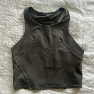 Lululemon high neck cropped tank